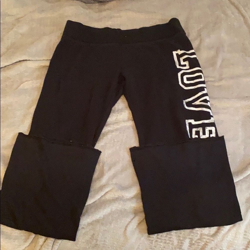 Pink sweatpants